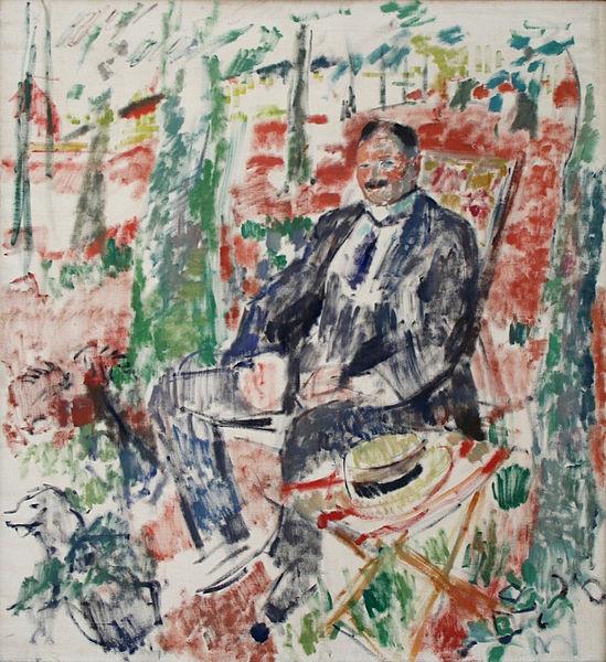 Man with Straw Hat., Rik Wouters